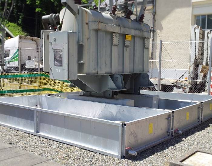 2 Bac de retention huile transformateur TRT