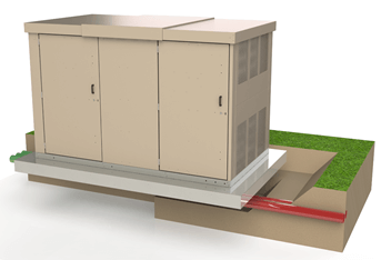 Poste de transformation pour application photovoltaïque à onduleurs string