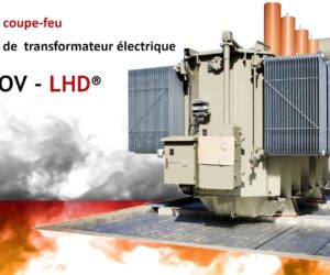 EXTICOV LHD caillebotis coupe feu pour fosse de transformateur electrique