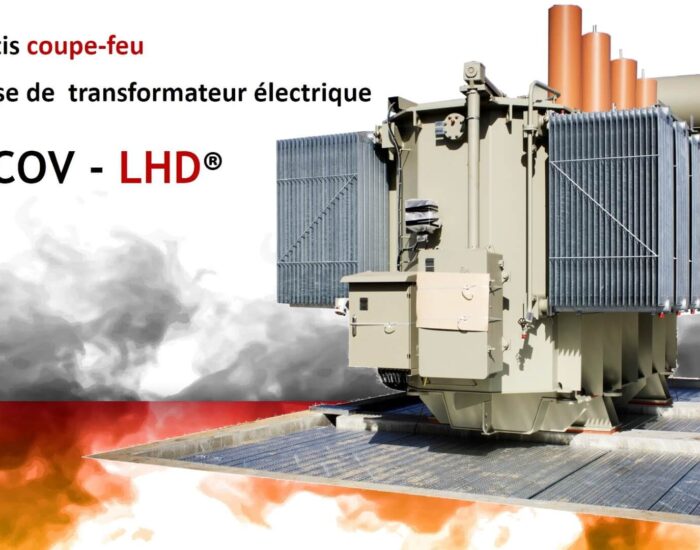 EXTICOV LHD caillebotis coupe feu pour fosse de transformateur electrique