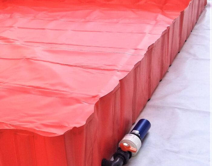 Systeme de filtration des eaux de pluies PETRO PIT installe sur TRFLEX ECO