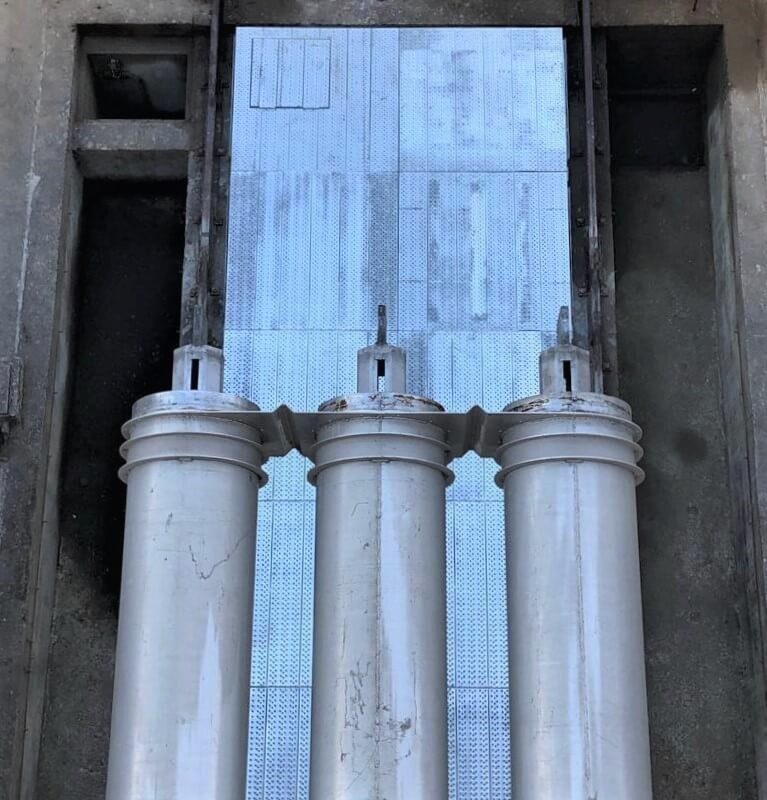 Vue du dessus EXTICOV LHD couverture anti feu pour transformateur